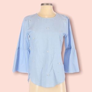 3/$20 LOFT Pearl Blouse ❤️
